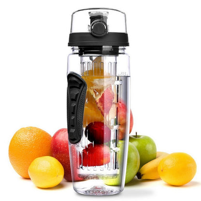 VitaFuse Pro Water Bottle,32Oz Fruit Infuser Bottle