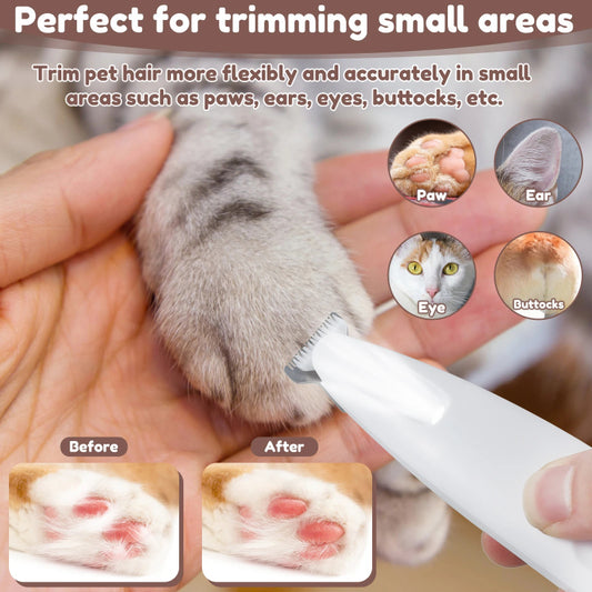 PawGlow LED Display Pet Trimmer