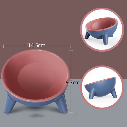 Cat Dog Bowl With Stand, Stylish Pet Feeding Food Bowls