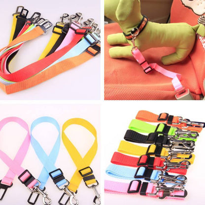 Fixed Strap Polyester Dog Seatbelt Leash, Strap Dog