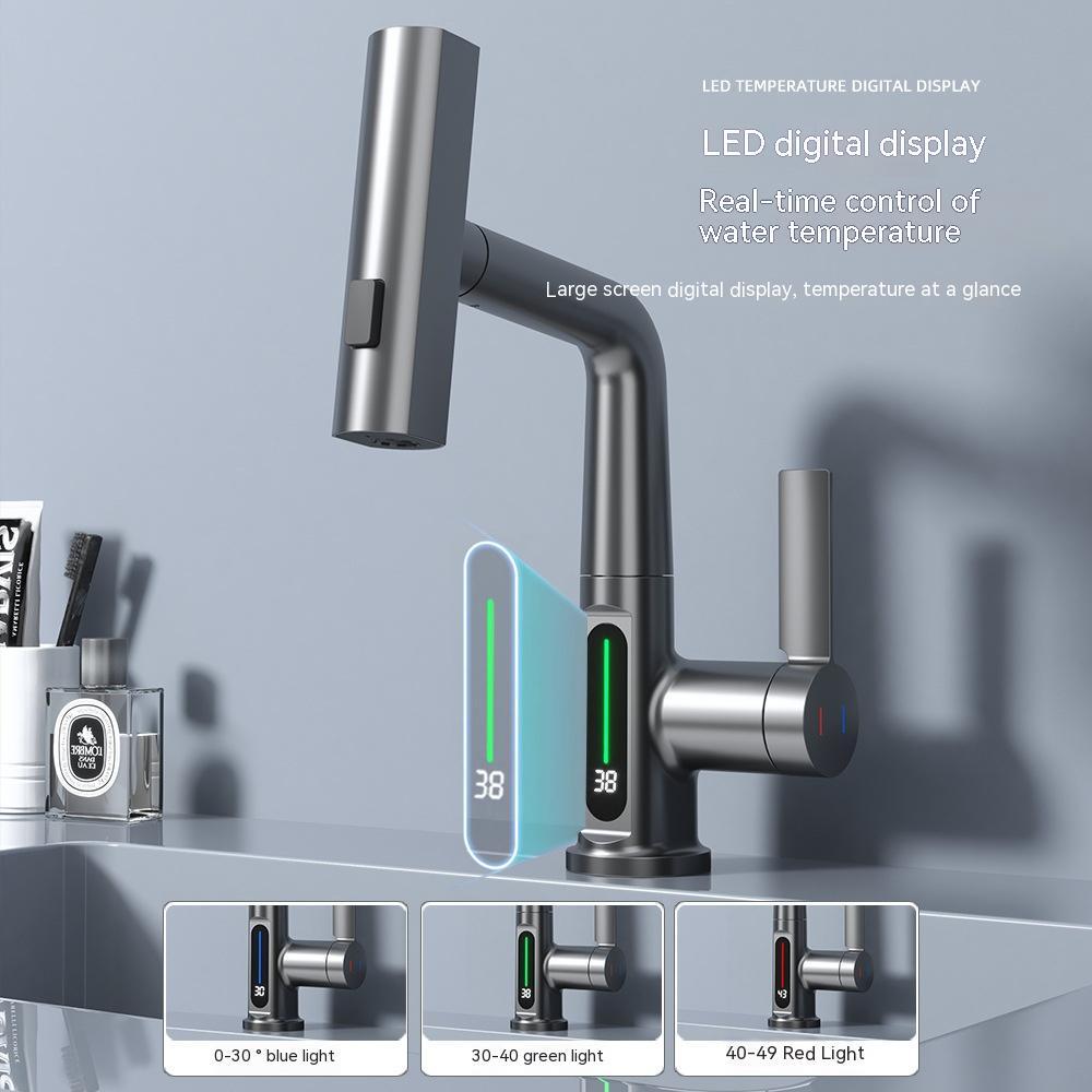 Digital Display Temperature Smart Faucet