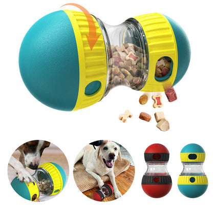 Food Dispensing Dog Toy Tumbler Leaky Food Ball, Puzzle Toys Interactive, Slowly Feeding Protect Stomach Increase Intelligence Pets