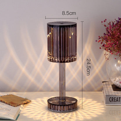 Crystal Table Lamp, Diamond Romantic Warm Led For Home Decor, Romantic Night Light Decoration