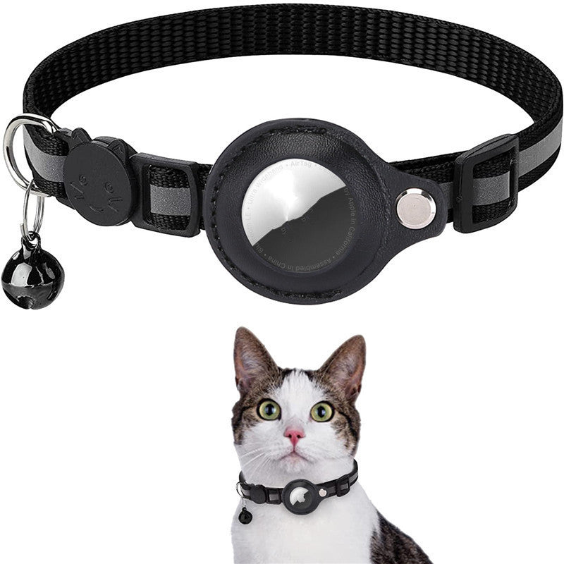 TrackSafe Reflective Airtag Cat And Dog Collar