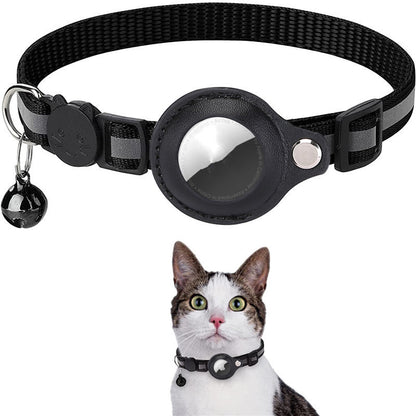 TrackSafe Reflective Airtag Cat And Dog Collar
