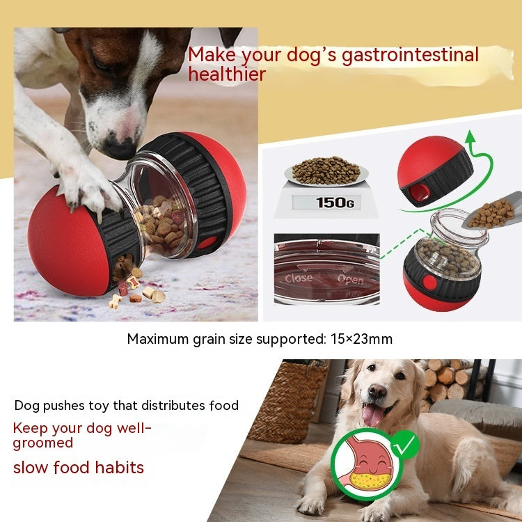 Food Dispensing Dog Toy Tumbler Leaky Food Ball, Puzzle Toys Interactive, Slowly Feeding Protect Stomach Increase Intelligence Pets