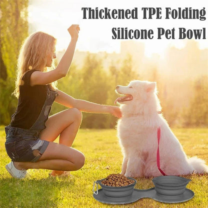 Portable Collapsible Pet Travel Bowl