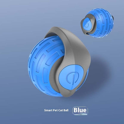 Interactive Cat Toys Ball, Auto Electric Rolling Ball Toys For Cat Kitty, Pets Smart Automatic USB Rechargeable Toy