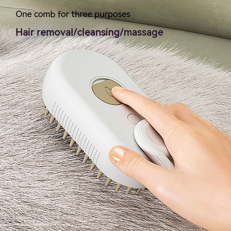 FurFlow 3 in 1 Steam Grooming Brush