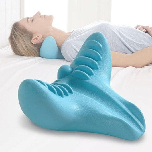 SpineEase Cervical Traction Pillow,Neck Pain Relief Massager