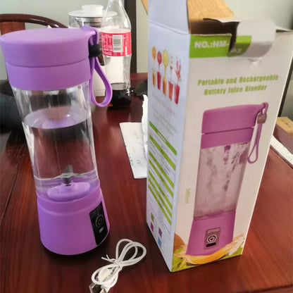 Portable Blender,USB Rechargeable Mini Kitchen Fruit Juice Mixer,Portable Electric Mini Juicer