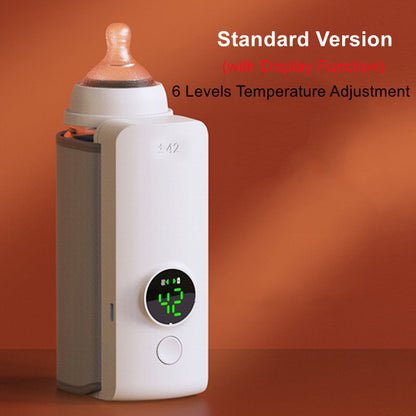 Portable Wireless Bottle Warmer,USB Charging And Heating Bag