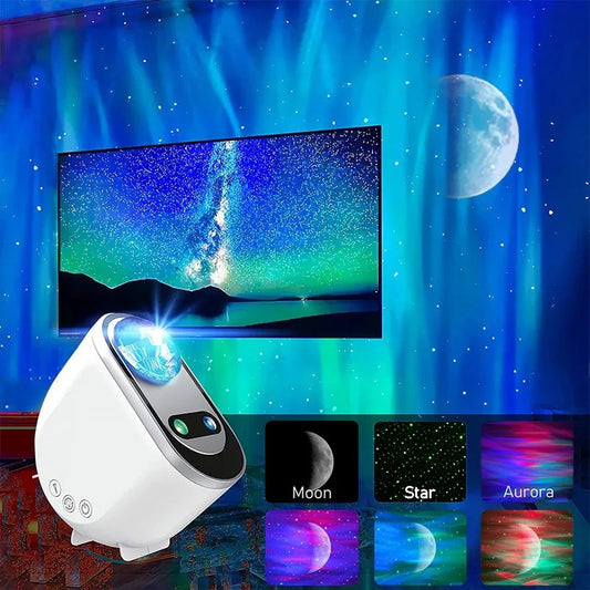AuroraSky Galaxy Projector,Northern Lights Star Moon Night Lamp