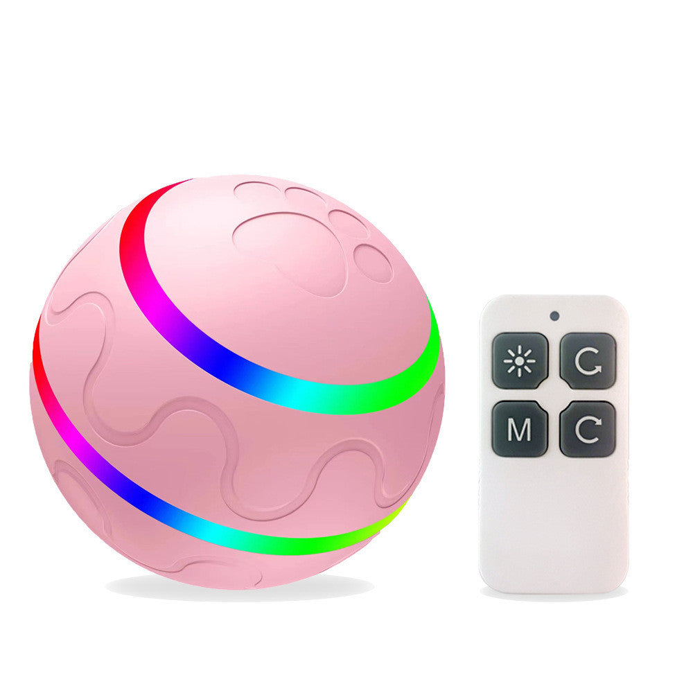 Cat Wicked Ball Toy, Intelligent Ball USB Cat Toys, Self Rotating Ball Automatic Rotation Ball