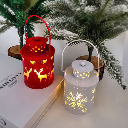 Nordic LED Candle Lanterns,Electronic Flameless Christmas Window Decor
