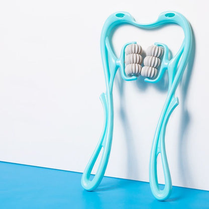 FlexSwan Pro Neck Massager,Deep Tissue Six Wheel Roller