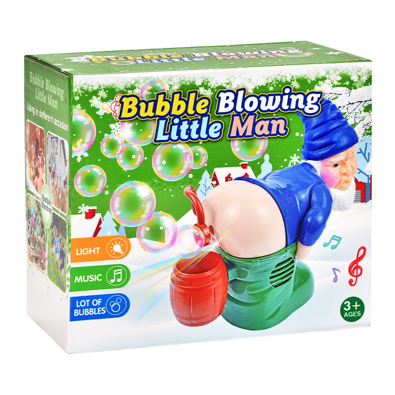 Electric Santa Bubble Machine,Musical Christmas Party Blower