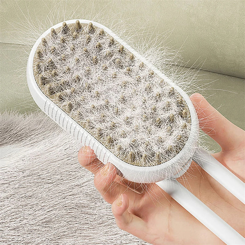 FurFlow 3 in 1 Steam Grooming Brush